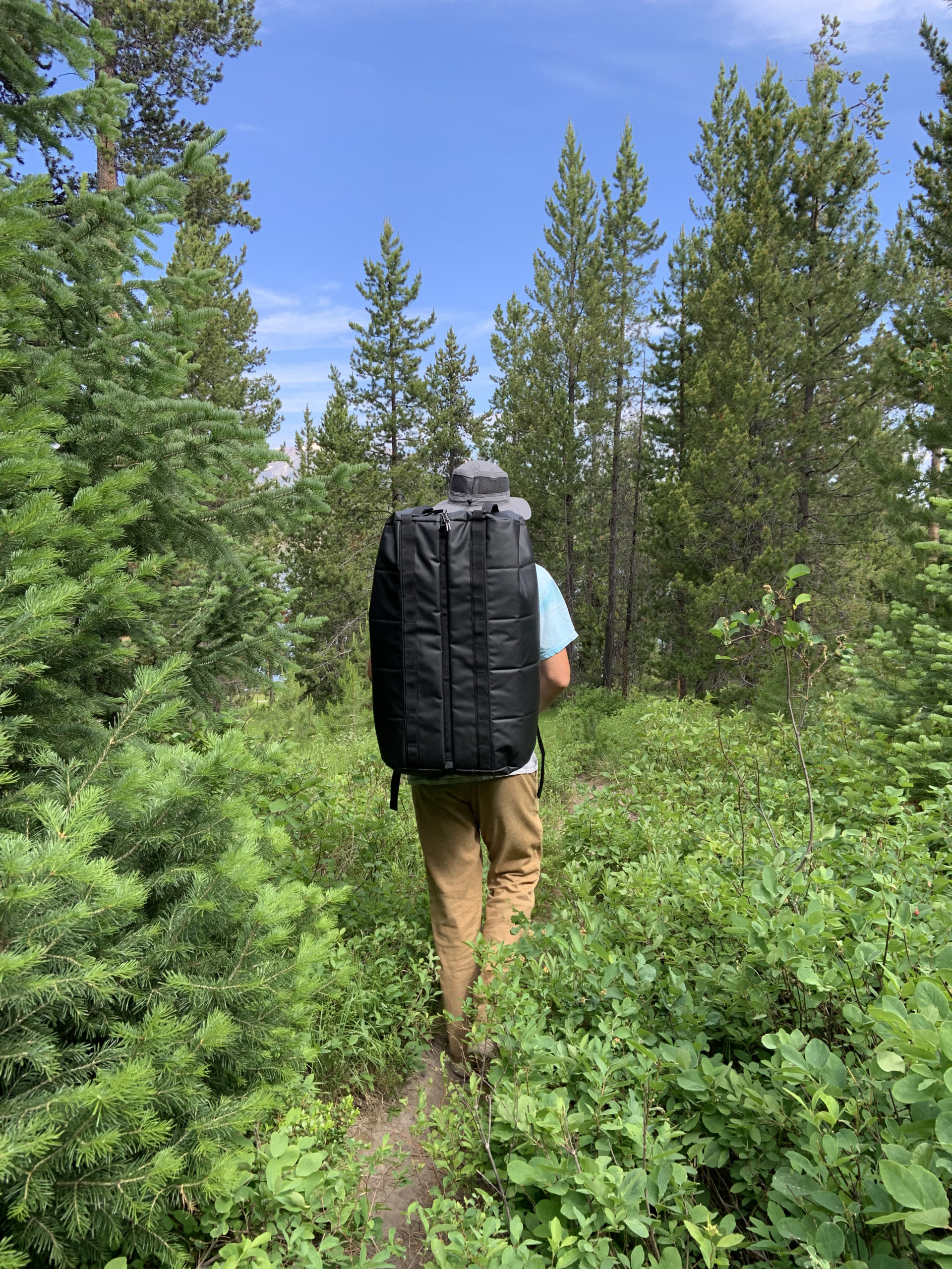 db journey duffel in Grand Teton NP