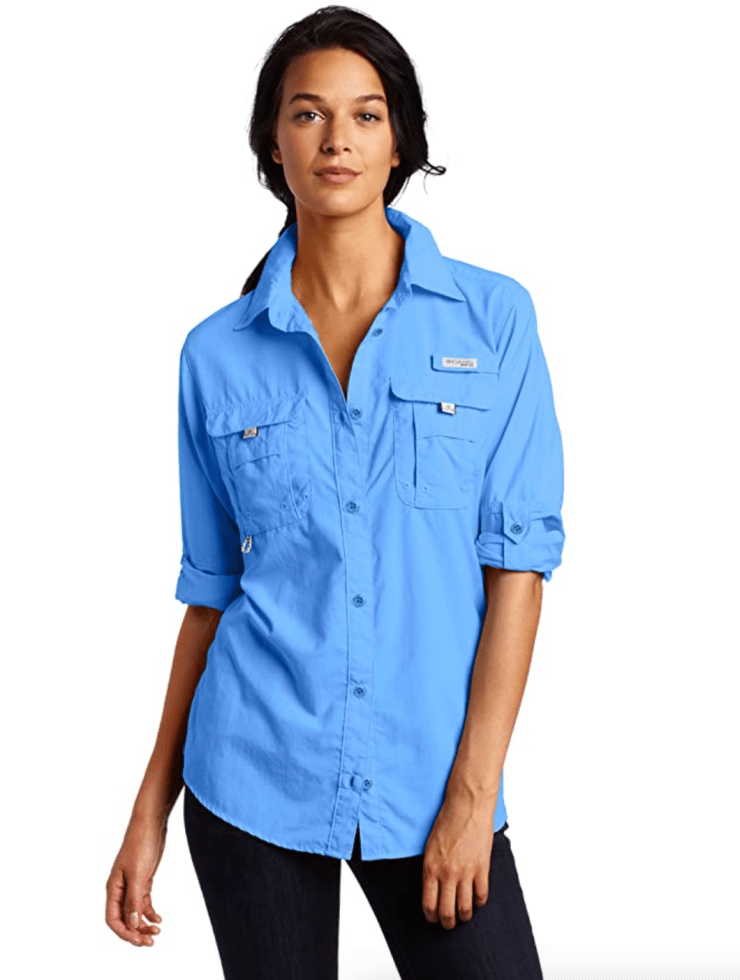 Columbia women's fishing shirts