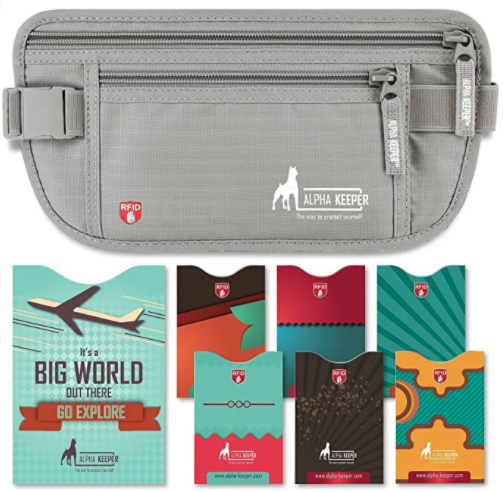 Travel Money Belt for Women