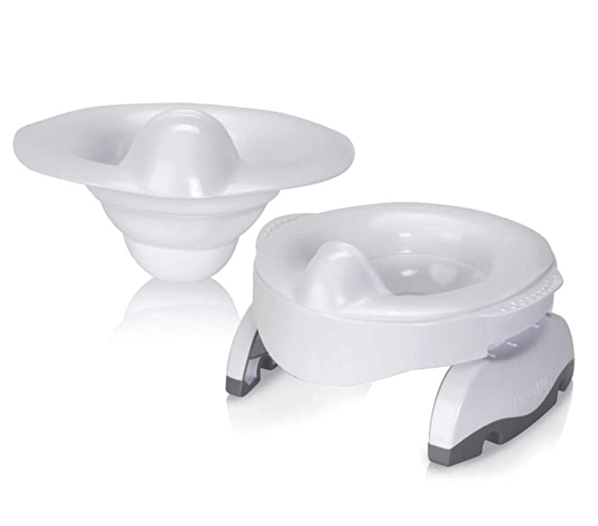 Potette Plus Premium Potty Value Pack: Kalencom 2in1 Potette Plus Premium Travel Potty and Reusable Hard Liner for Home Use. Folds on Patented Hinge for Travel. Potty - Potty Seat - Portable Potty