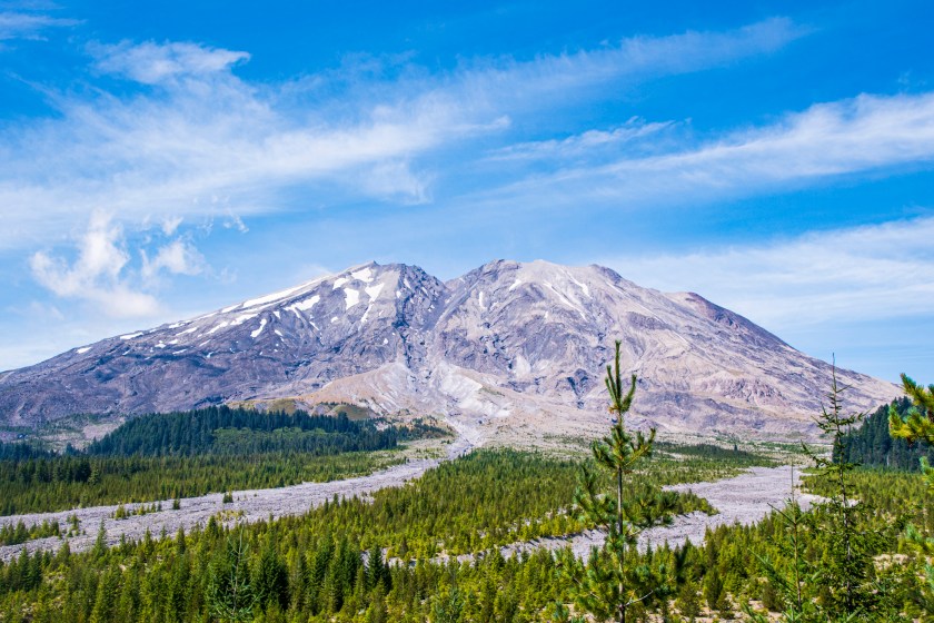 Mt. St. Helens on an August afternoon