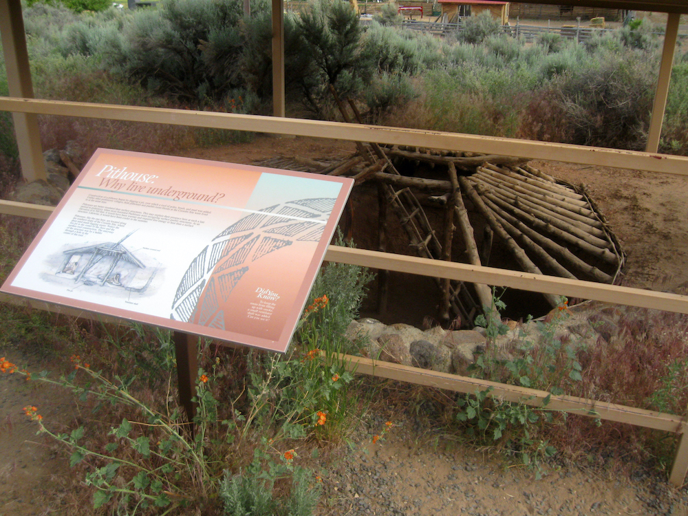 Pithouse in Anasazi Indian State Park