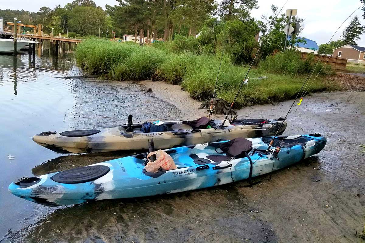 Kayak Bass Fishing