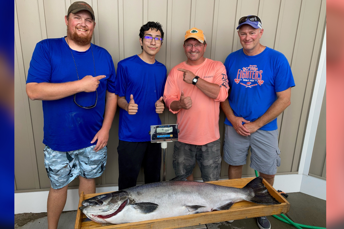 State Record Chinook Salmon