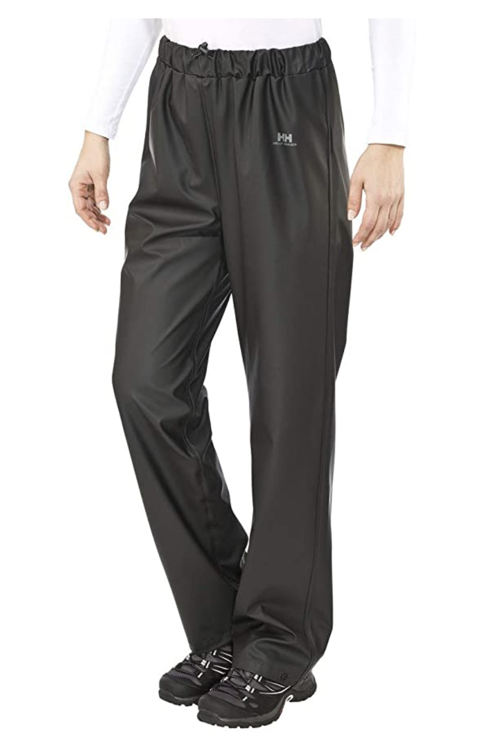 black winter pants for women with elastic waistband