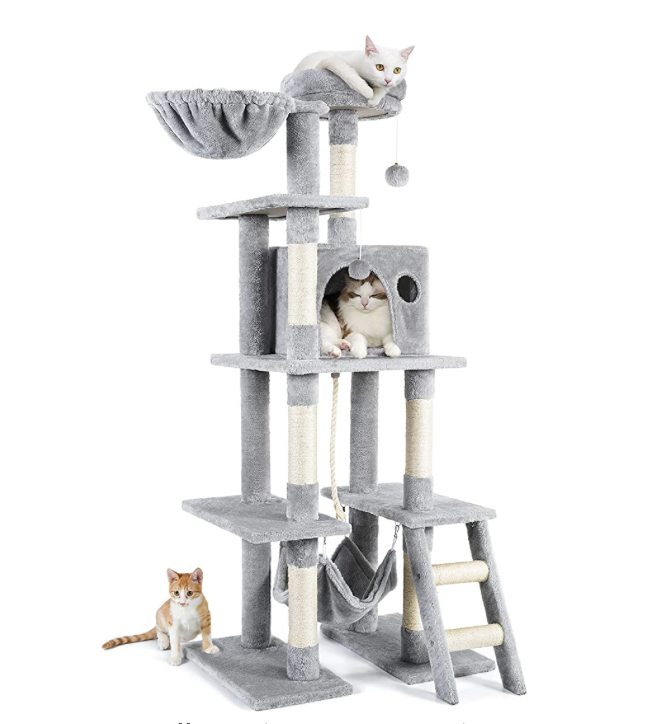 Cat tree, condo and scratching post 
