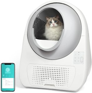 self cleaning litter box