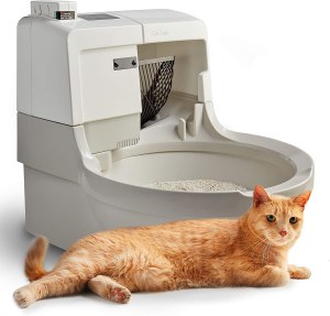 self cleaning litter box