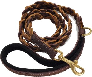 leather dog leashes