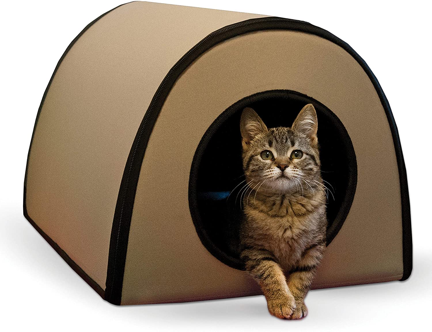 heated cat house outdoor