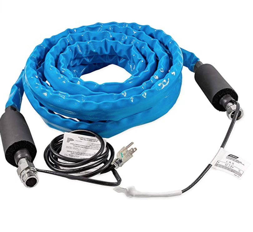 heated water hose