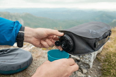 SEA TO SUMMIT TOILETRY CELL L LIME - Washbag