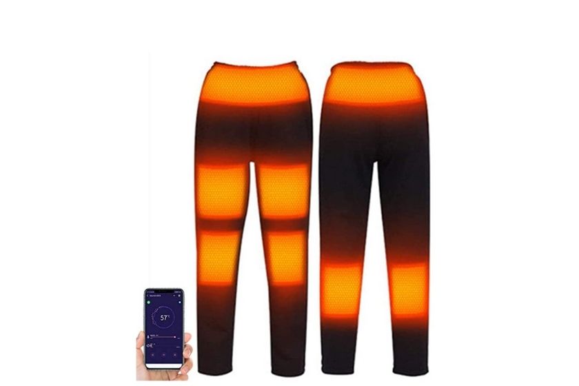 Best Heated Pants with mobile app next to pants