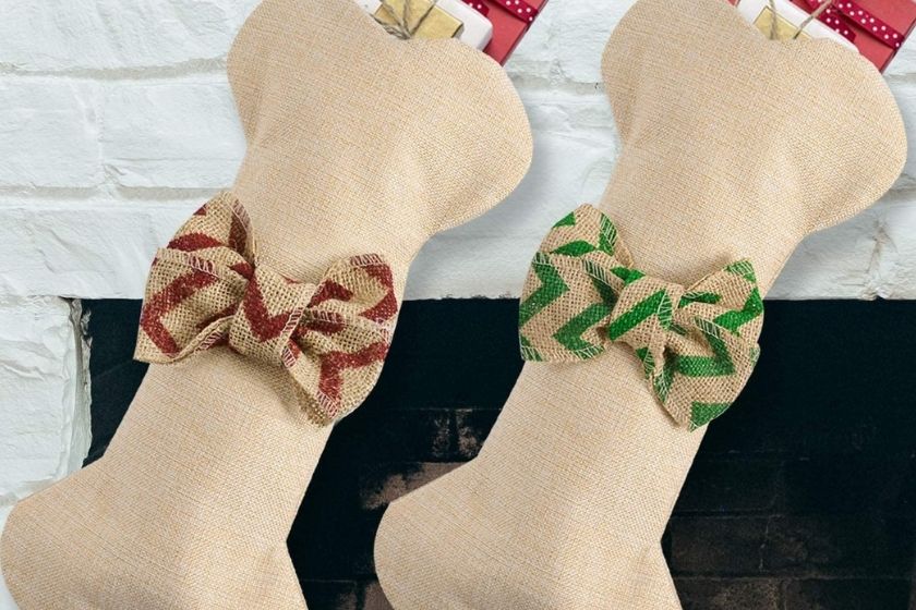 christmas stocking for dog