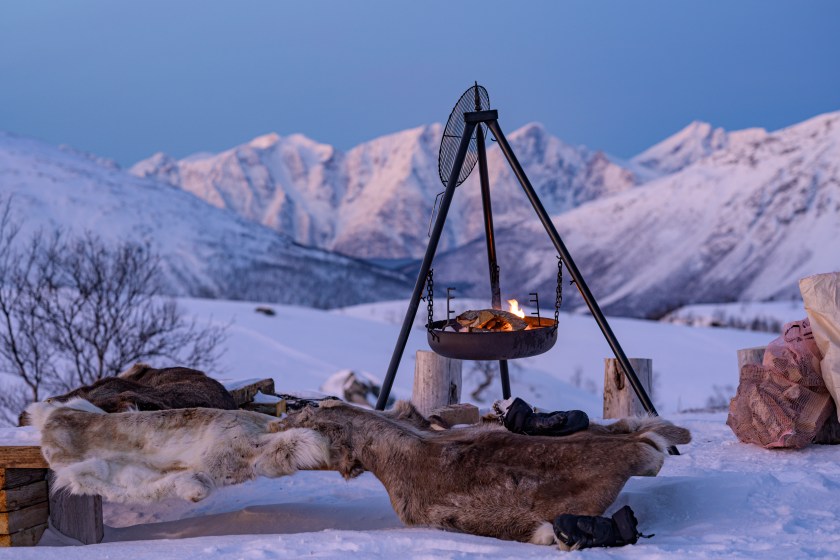 winter backcountry cooking