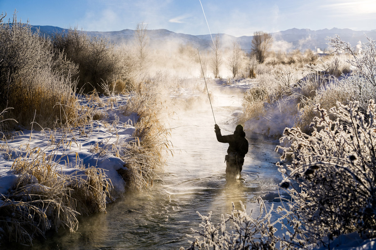 ice fishing