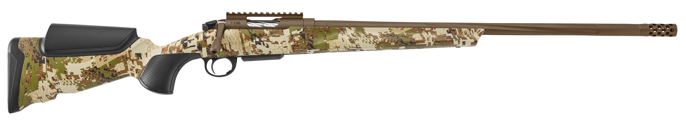 A Franchi rifle chambered for 22-250 Remington