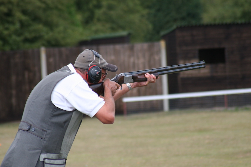 Michael Wensley at the British Helice / ZZ grand prix 2010, held at the West Kent Shooting School. free use. Please credt: Fieldsports Channel