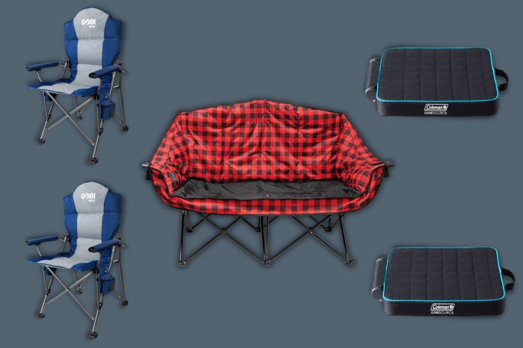 4 Best Heated Camping Chairs Foldable, Loveseats & More {2023}