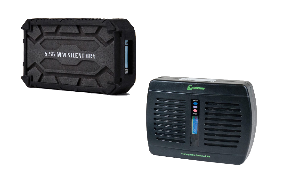 Two dehumidifiers perfect for a gun safe.