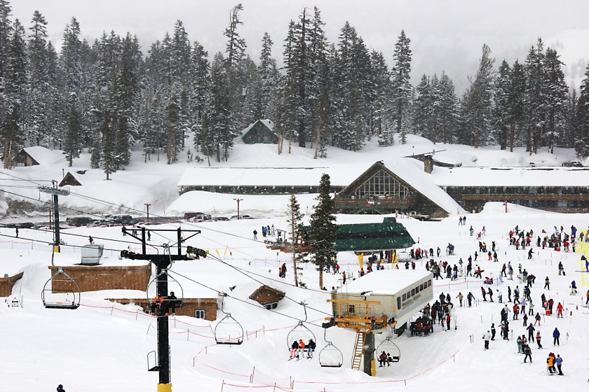 Mammoth Mountain Ski Area is a large ski resort in the western United States, located in eastern California along the east side of the Sierra Nevada mountain range in the Inyo National Forest.