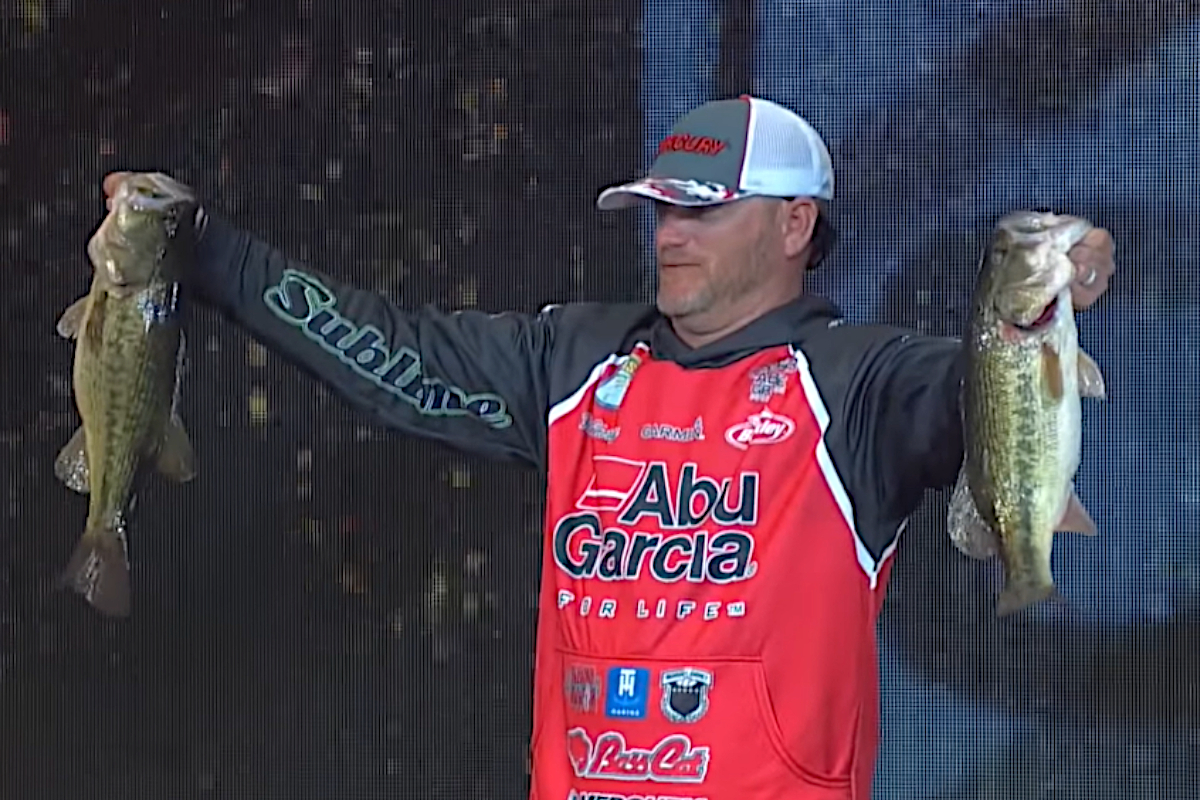 Hank Cherry at the 2020 Bassmaster Classic