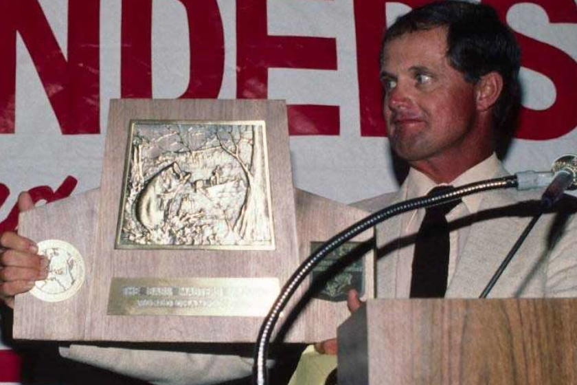 Rick Clunn at the 1984 Bassmaster Classic