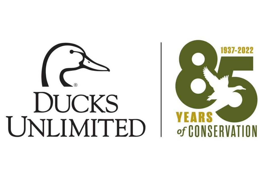 Ducks Unlimited 85th anniversary logos.