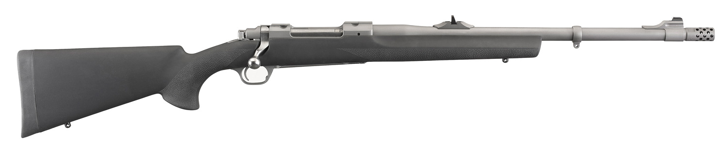 A Ruger rifle built for hunting.
