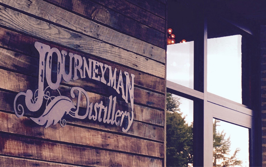 Journeyman Distillery, located in the former Warren Featherbone Company factory building