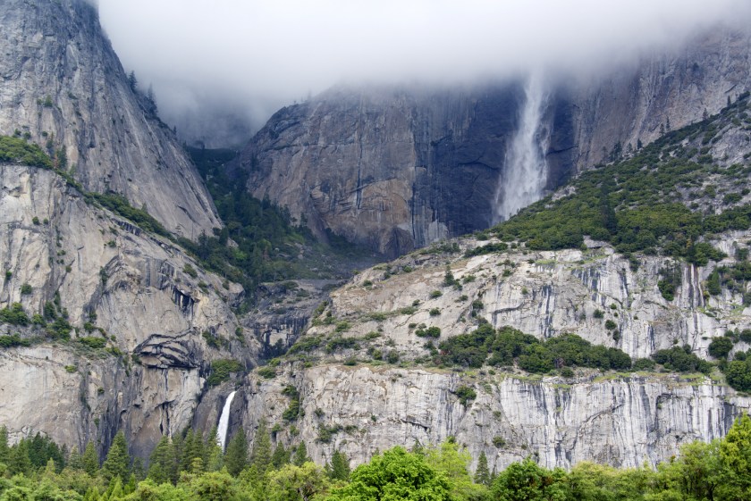Lower and Upper Yosemite Falls