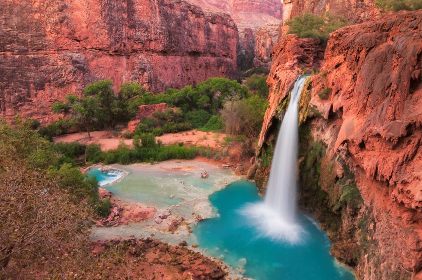 Havasu Falls in the Grand Canyon