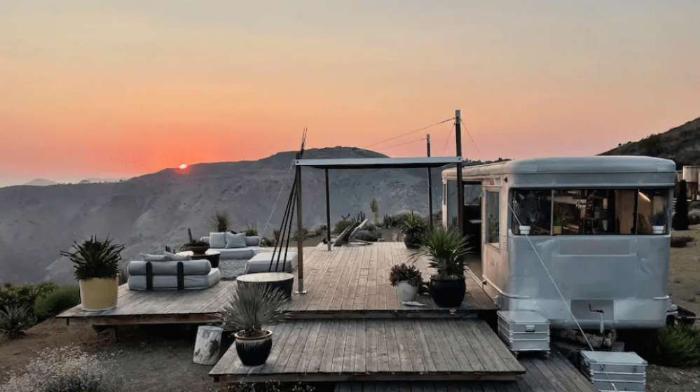 Airstream Airbnb in Malibu, California