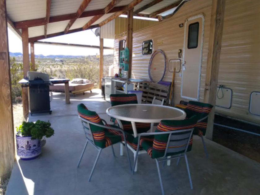 Airstream Airbnb in Terlingua, Texas