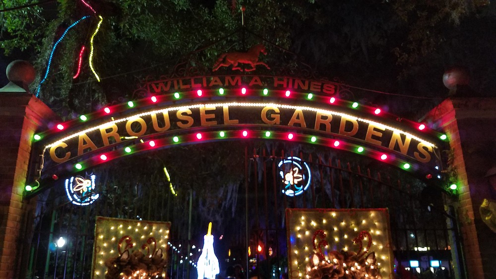 Carousel Gardens Amusement Park entrance