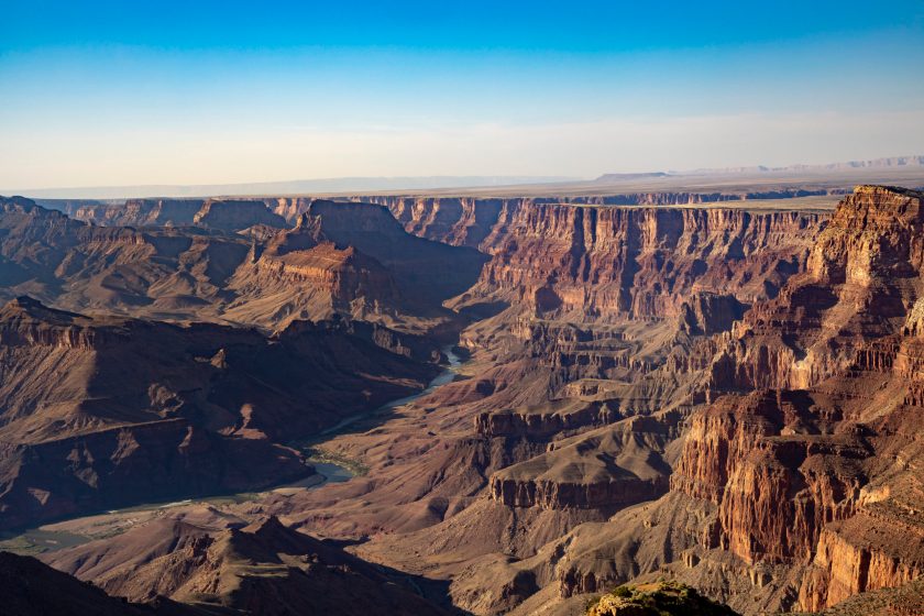 Panoramic landscape of Grand Canyon