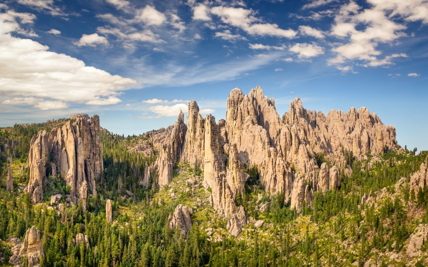 Needles Highway in Custer State Park