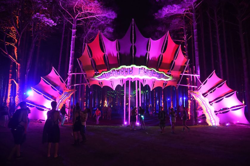 Atmosphere during Day 1 of the 2014 Electric Forest Festival on June 26, 2014 in Rothbury, Michigan.