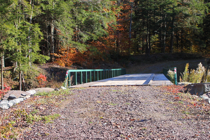 Trail in Pennsylvania State Game Lands Number 57