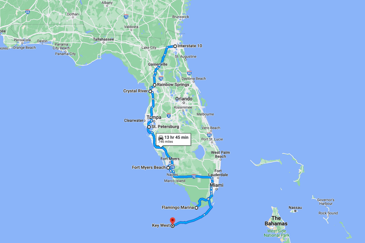 road trip florida 7 jours