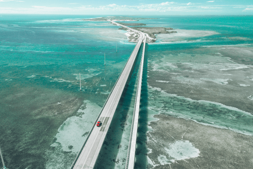 Seven Mile Bridge in Florida Keys