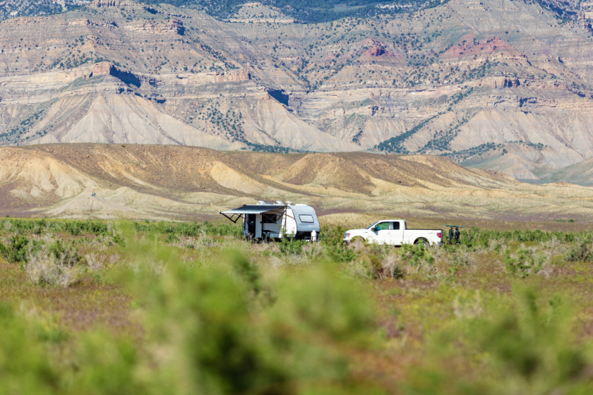 rv and truck in grand junction prairie