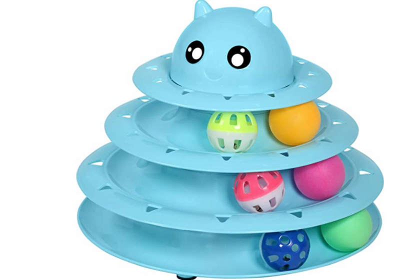 multi-level cattoy turntable