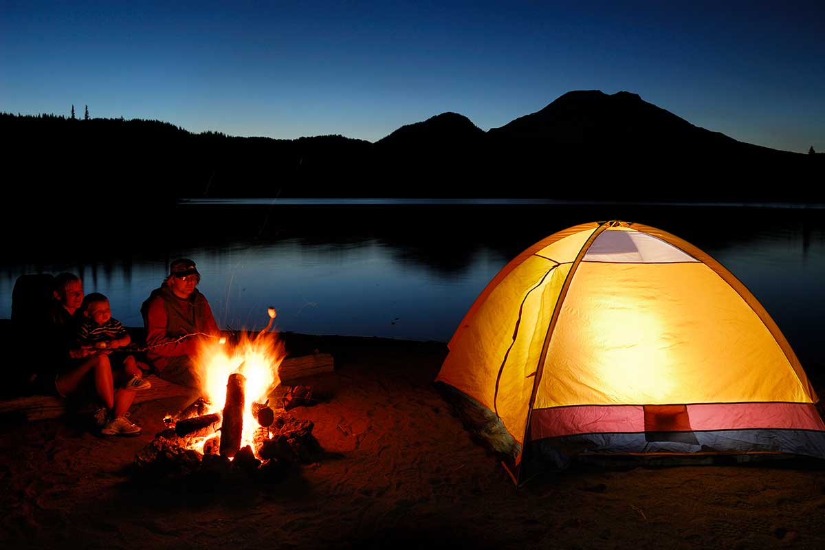 sleep better while camping