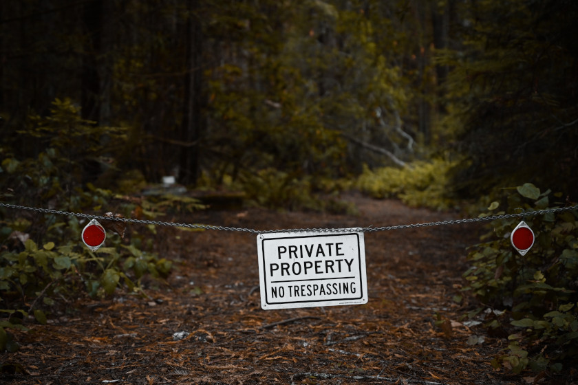 Rules for Posting No Trespassing Signs