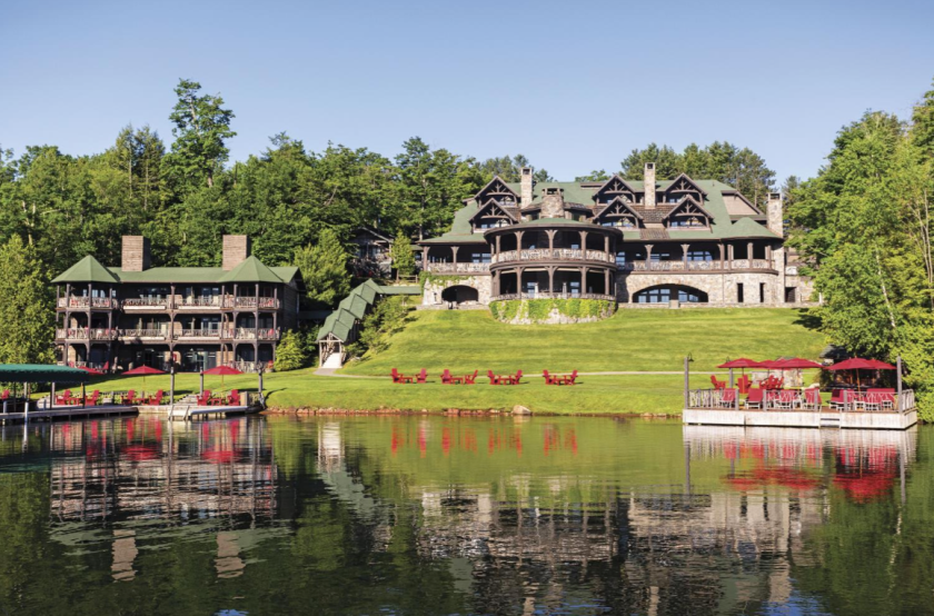 Summer at Lake Placid Lodge