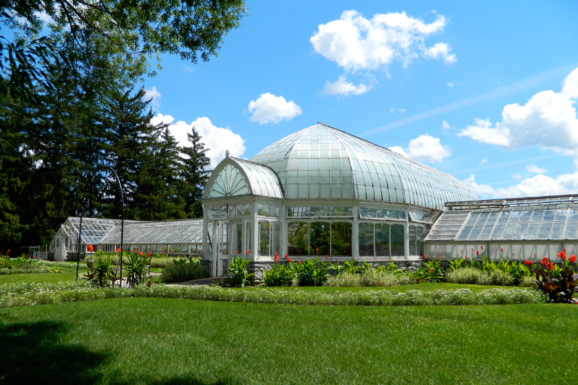Sonnenberg Gardens Greenhouse Conservatory Complex