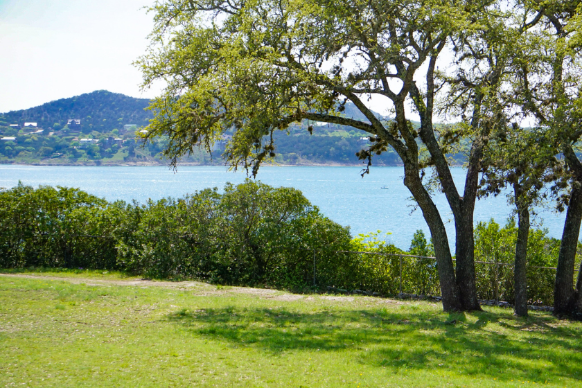 Canyon Lake, Texas just outside of New Braunfels in the Hill Country taken from the Overlook Park