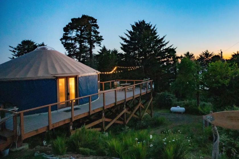 Yurt Camping Oregon Best State Park Campgrounds & Coolest Airbnbs