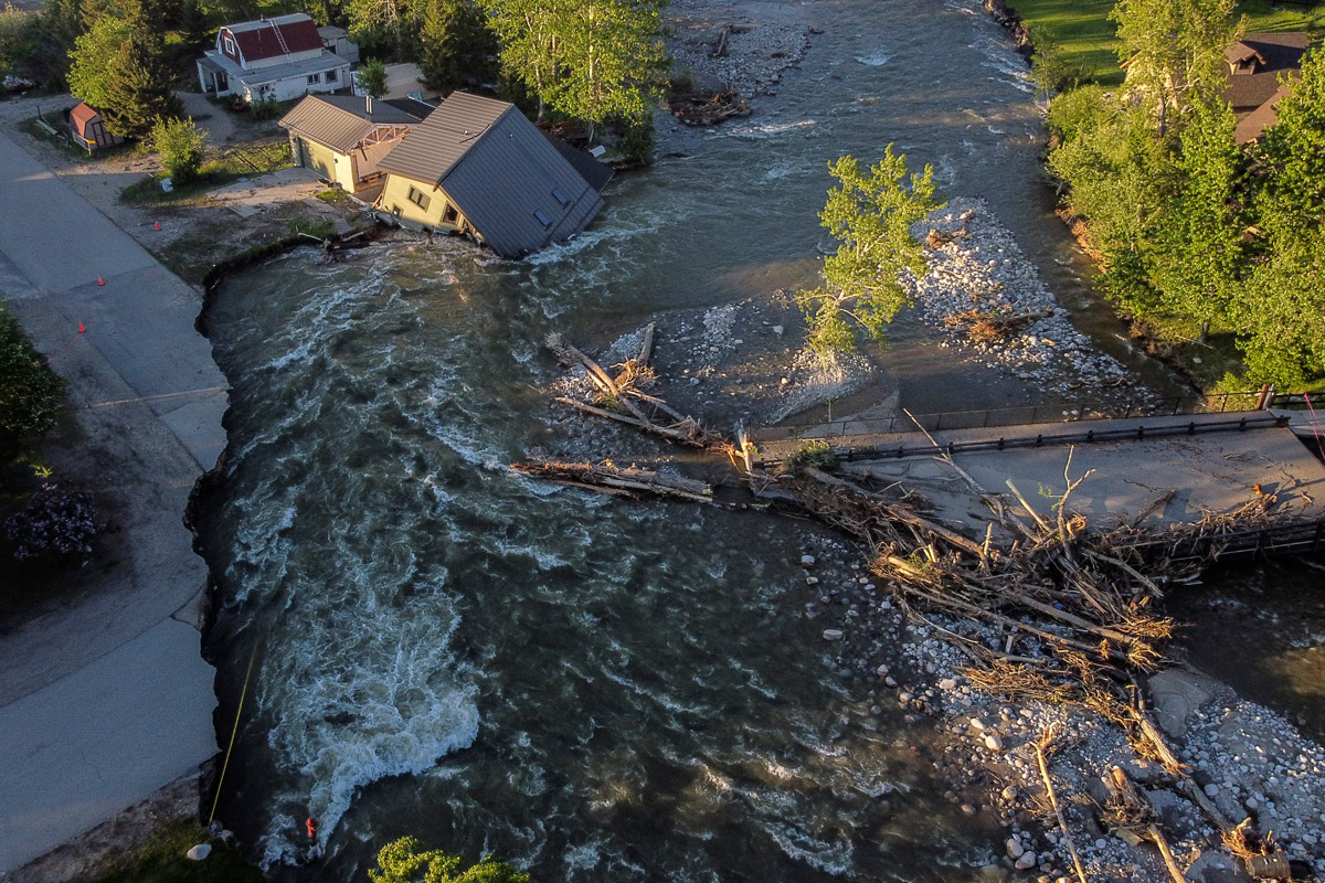 Yellowstone Still Reeling After RecordBreaking Floods, Partially Reopens Wide Open Spaces